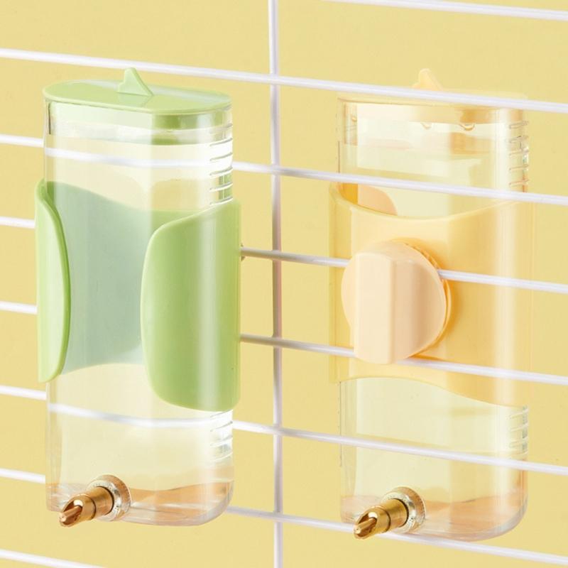 300ml Water Feeder Bottle Hangings Pin Type Water Dispenser Drinker Parrot Small Pet Drinking Pin Type Designed Fountain