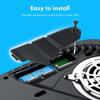 Aluminium-Kühlkörper für M.2 2230 2242 2260 2280 SSD Festplatten-Kühlkörper Kühlsystem für Konsole