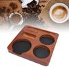   Filter Holder with Non-Slip Support for Coffee Pressing Station in Walnut Wood