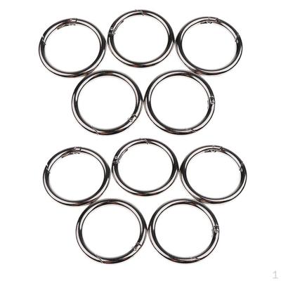 10 Round Carabiner Keychain Buckle 49mm