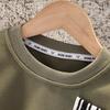 Boys Striped Crewneck Sweatshirt Autumn Spring Casual Top For Toddler And Kids Stylish Base Layer Shirt
