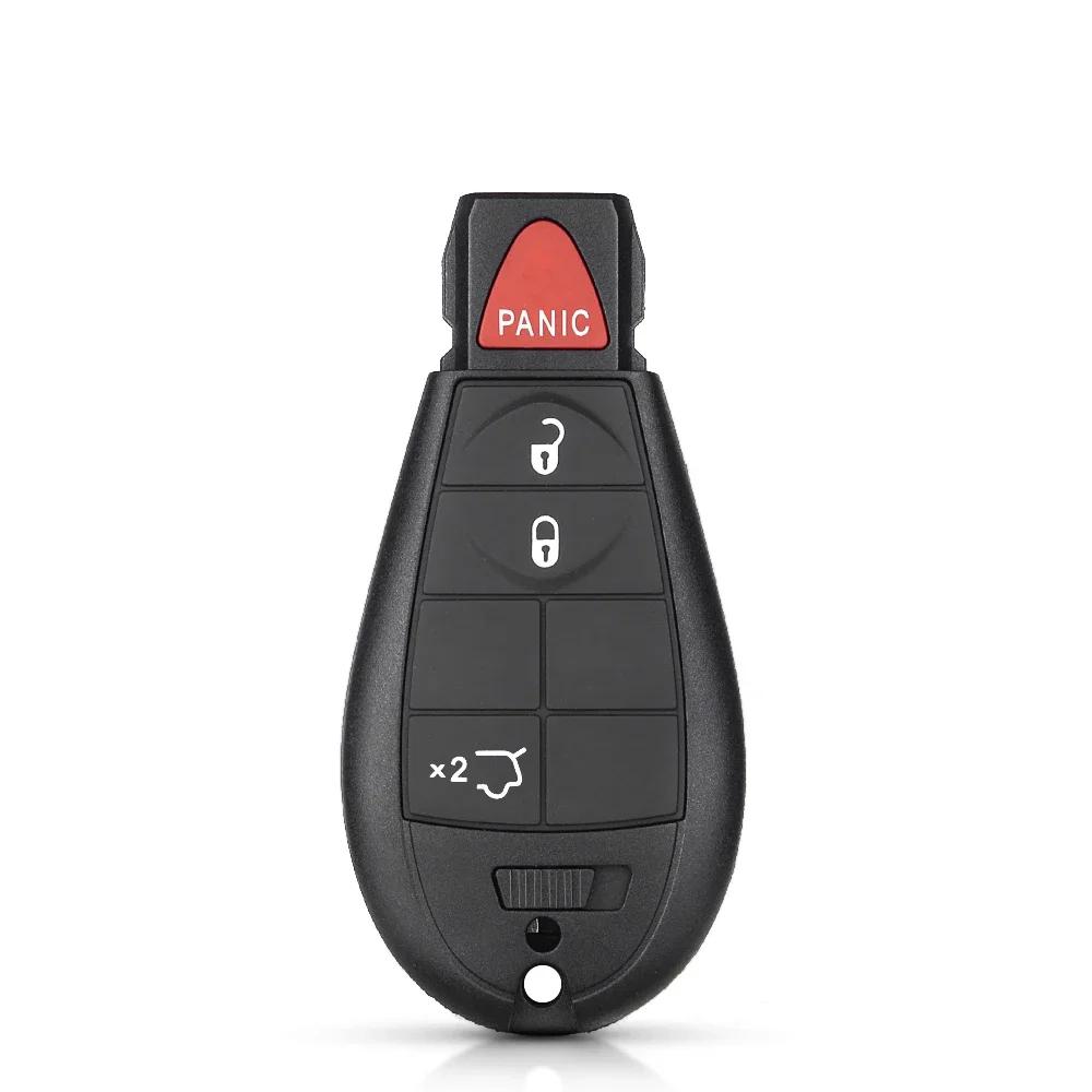 3/4/5/6 Buttons For Chrysler 300C For Jeep Commende For Dodge Durango Ram Grand Caravan Cherokee Replace Key Shell Case