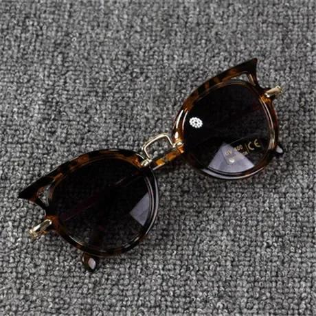 

Kids Sunglasses Girls Brand Cat Eye Children Glasses Boys UV400 Lens Baby Sun Glasses Cute Eyewear Shades Goggles Fashion Cute 1PC