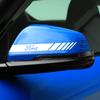 Car Sticker 2025 Hot 2PCS Vinyl Car Rearview Mirror Sticker Auto Side Body Stripe Decal Decoration For Ford Ranger Focus Kuga Mu