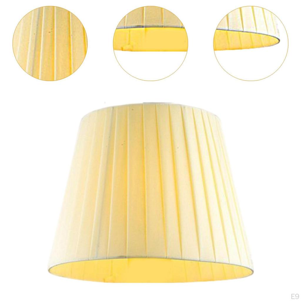 Cloth Lamp Shade Fabric Lampshade Table Lamp/Floor Replacement Lightweight Home Decoration