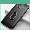 Fiber Carbon Shockproof Phone Brushed Case For Nokia X10 X20 G10 G20 54 34 24 13 83 5g Magnetic Ring Stand Soft Silicone Phone Protective Cover