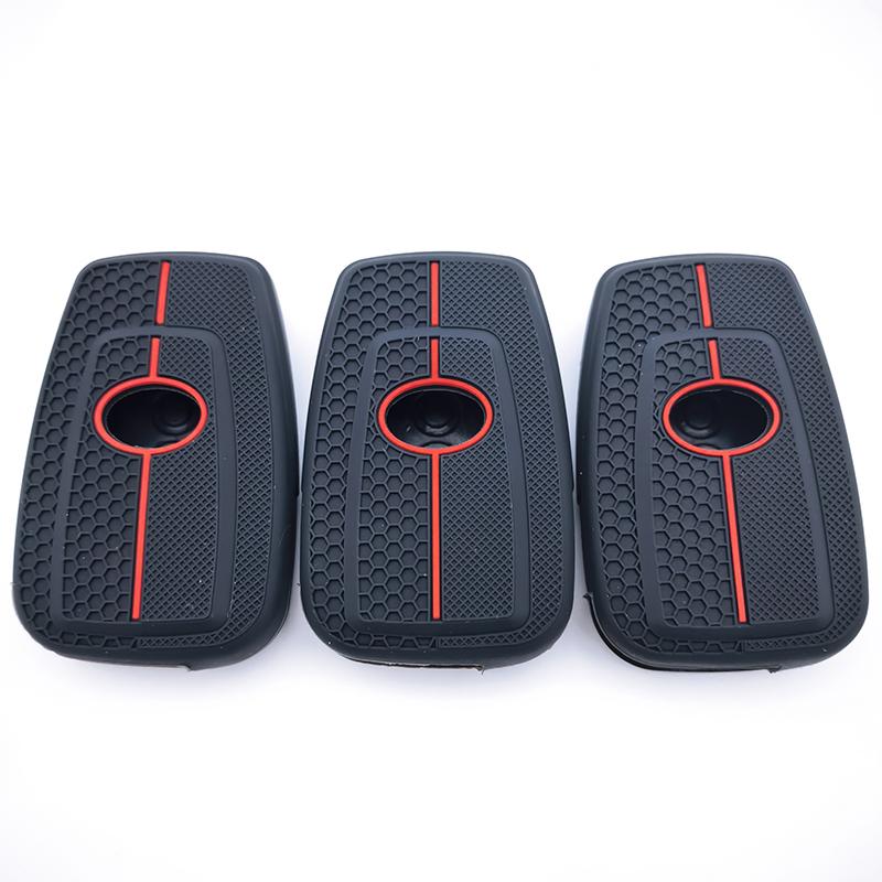 AOJ1 Silicone Remote Car Key Case Cover for Toyota CHR Camry Corolla RAV4 Highlander C-HR Prius Land Cruiser Prado Shell Accessories