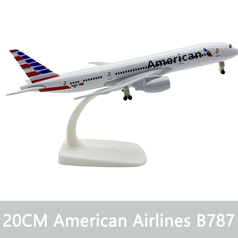 

20Cm Diecast Alloy Airlines Us 787 Oman 787 Gulf 787 Portugal 330 Alloy Airplane Model For Collection Friend Children Gift