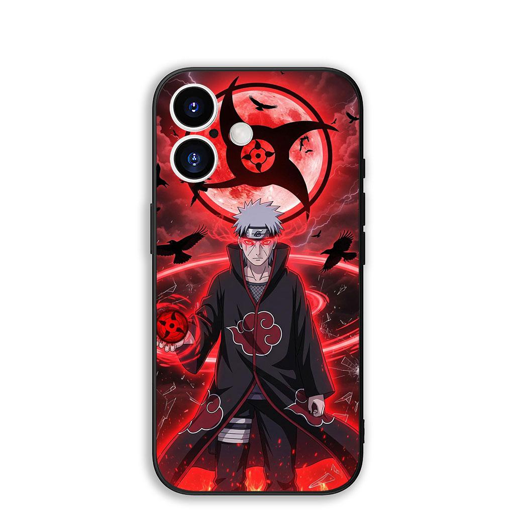 Cover for Samsung Galaxy S25 S24 S23 Fe Ultra Plus S7 Edge A05 A06 A16 A15 A35 Phone Case Akatsuki Uchiha Itachi Narutos Pain Galaxy S25 Ultra