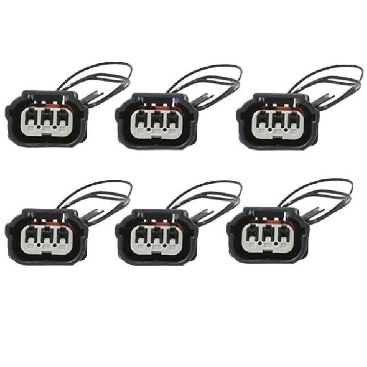 6 x Ignition Coil Connector UF624 Fits Acura MDX RDX ZDX Honda Pilot Ridgeline