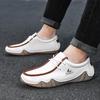 Quality Mens Casual Leather Shoes  Men Loafers  Couple Shoes Hard Wearing Male Flats Comfortable Soft  Para Hombre
