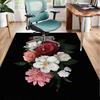Floral Elegance In Bloom Office Rug Chair Mat, Entryway Carpet, Suitable for Front Door, Bedroom, Living Room, Desk, Holiday Gift