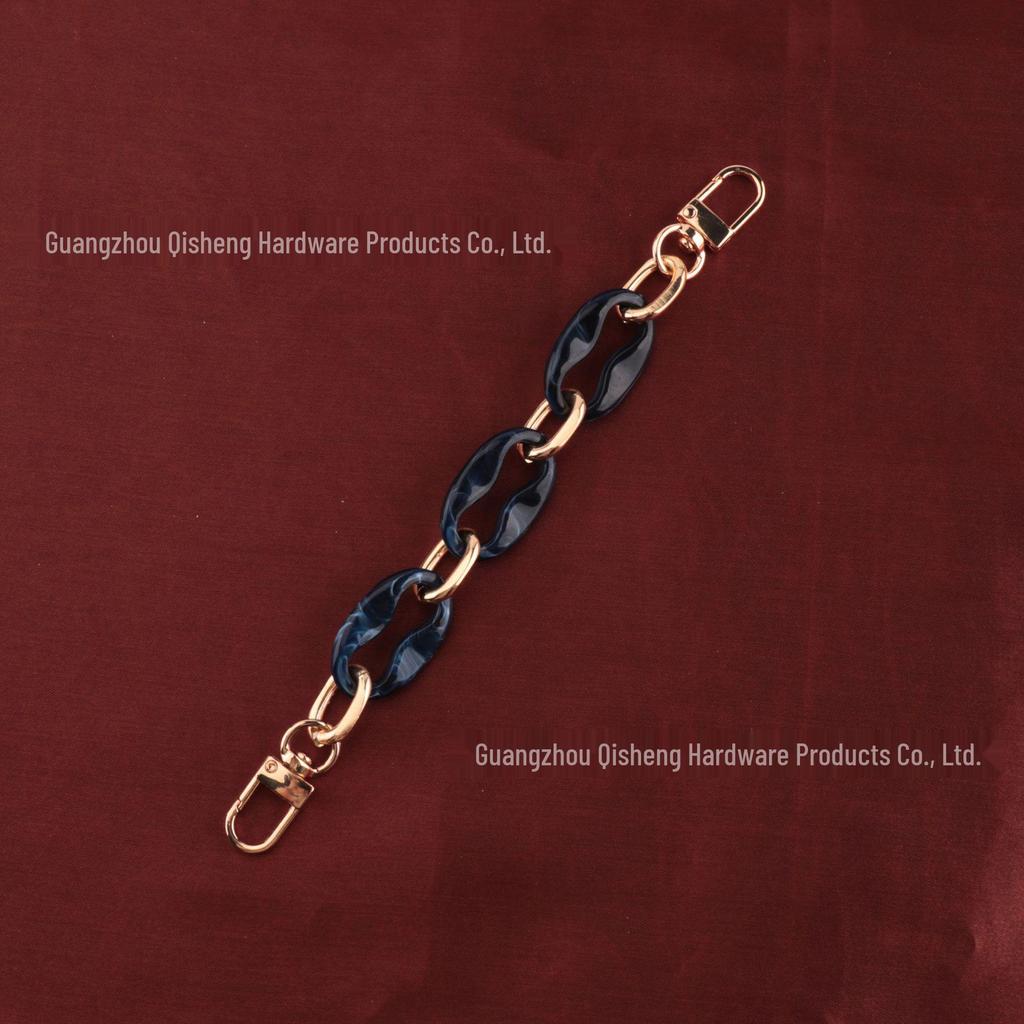 Versatile Retro Acrylic Resin Chain for Phone Case and Bag Accessories