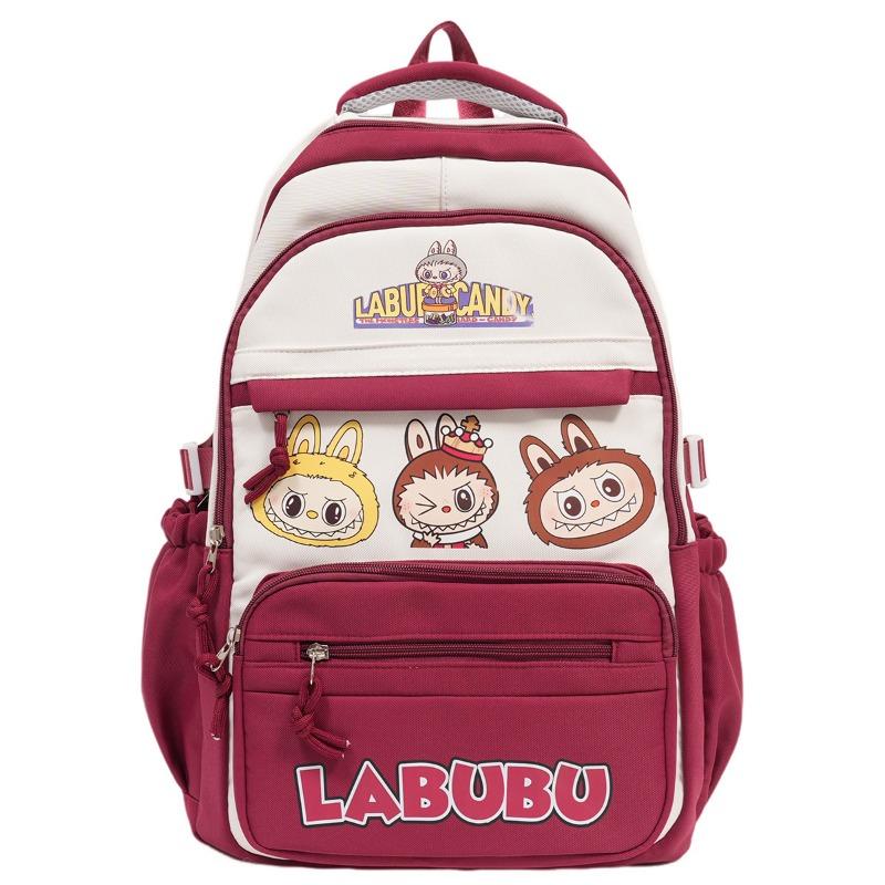 School Bag Girl Cute Backpack Primary School Students Junior High School Students Large Capacity Backpack CLE
