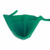 Hair Coloring Highlighting Hat Silicone Reusable DIY Hair Dyeing Hat Tool for Beauty Salon Green