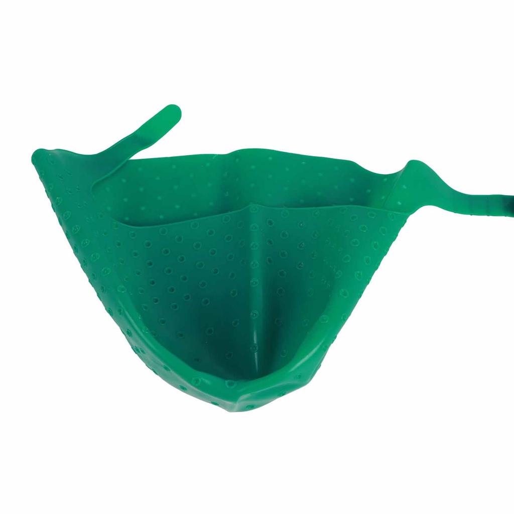 Hair Coloring Highlighting Hat Silicone Reusable DIY Hair Dyeing Hat Tool for Beauty Salon Green