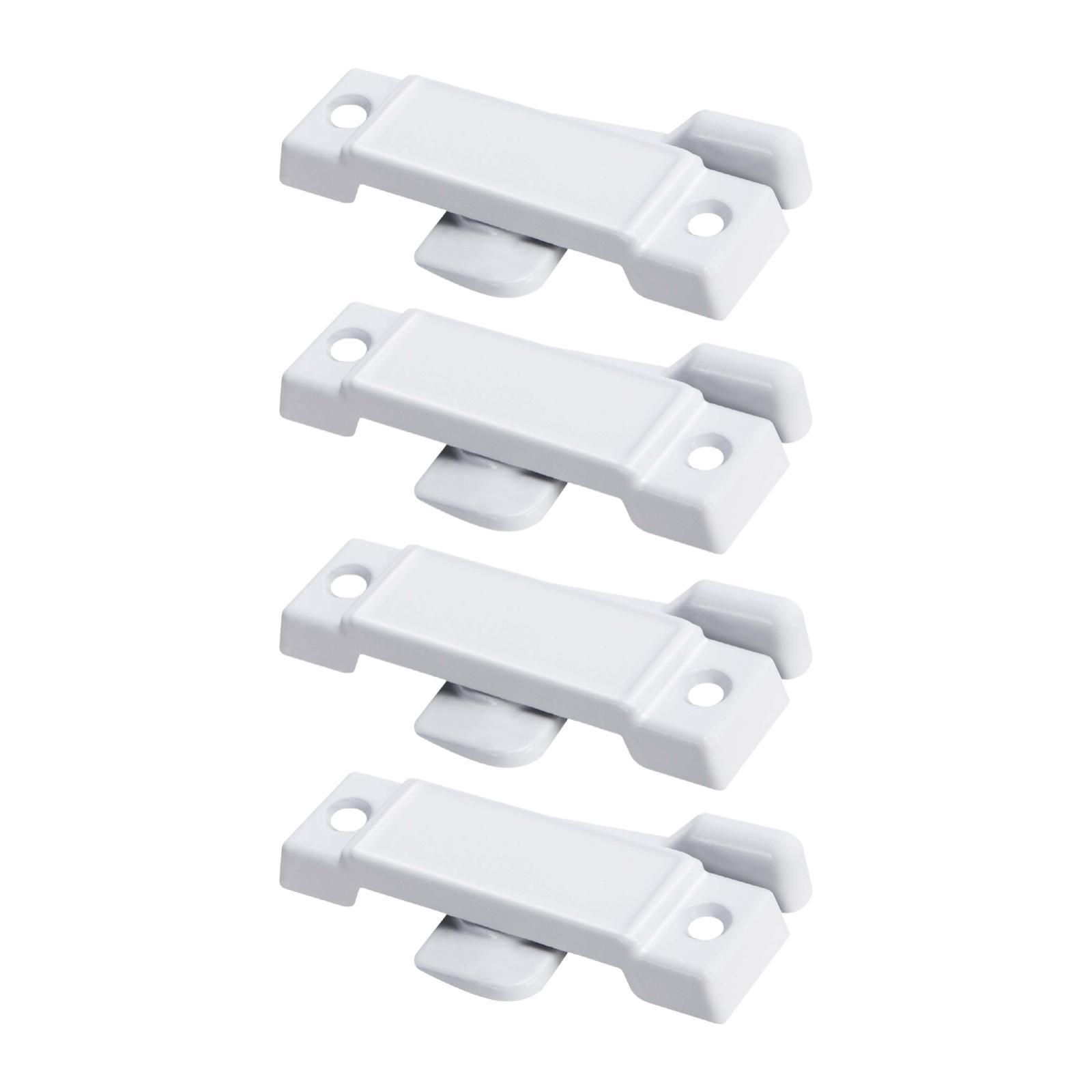

4Pcs Window Sash Locks Window Latch Locks for Living Room Classroom Nursery Home Single Double Hung Vertical Sliding Window