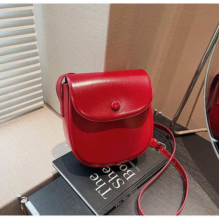 

Корейская версия модной сумки-мессенджера, универсальная, с высокой текстурой, нишевая, трендовая, универсальная, легкая, сумка для мобильного телефона, женская красный