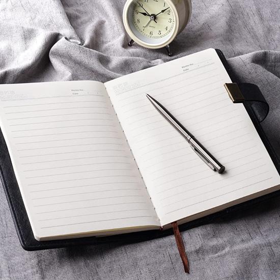 Diario con lucchetto, diario in pelle PU A5 con lucchetto a combinazione, diario protetto da password, quaderno con penna Gif