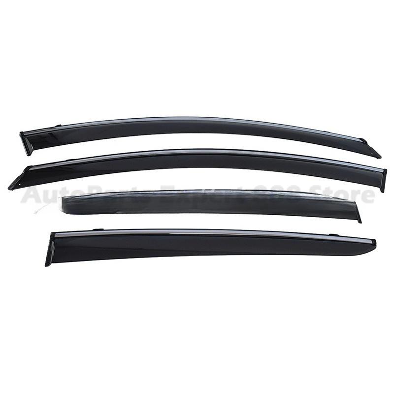 Modification Parts Weather Shield For Ford Focus 2005-2022 Window Visor Rain Guard Deflector Windshield Rain Eyebrow Awning Trim