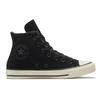 Converse Chuck Taylor All Star Round Toe Lace-up Non-Slip Abrasion Wrap Warm High-Top Canvas Women's Black