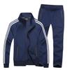 Spring and Autumn Sportswear Tracksuits Man Sets Large Size Men 's Clothing Jacket and Pants Two Pieces Sports Set Plus Size Tracksuit Man