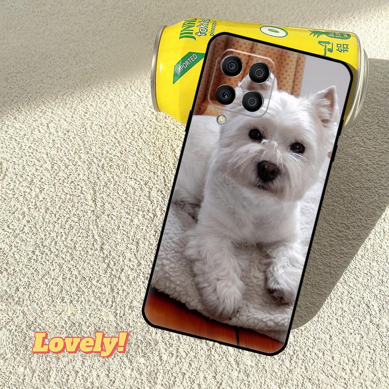 Westie Dog Case For Samsung Galaxy M53 M16 M11 M21 M31 M35 M12 M13 M14 M15 M36 M56 M32 M52 M55 M34 M54