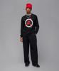 Nike Jordan Flight Club Long Sleeve T-Shirt M - Black: University Red / If3010-010