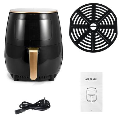 4,5 l 1400 W Luftfritteuse, ölfrei, Gesundheitsfritteuse, Herd, Multitouch-LED-Fritteuse ohne Öl, Airfryer, Hähnchen, Pommes Frites, Pizza