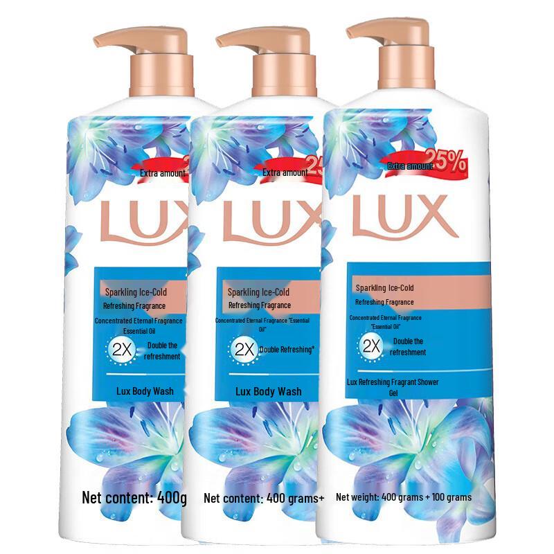 

Lux Cool Mint Essential Oil Shower Gel