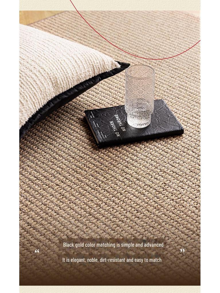 2024 Japanese Tea Room Imitation Sisal Floor Mat for Living Room, Bedroom & Cat Scratch Board