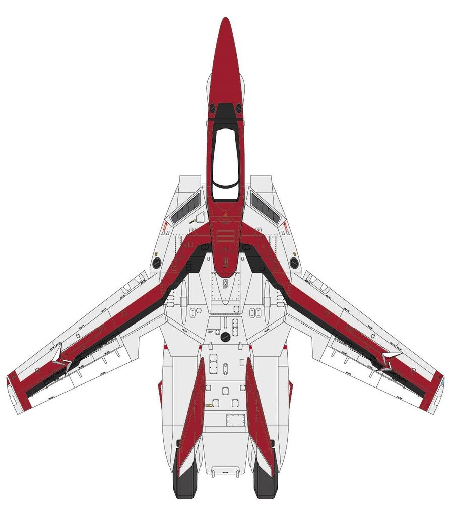 Hasegawa Macross Series Macross Delta VF-1EX Valkyrie 1/72 Scale Plastic Model Kit 65833