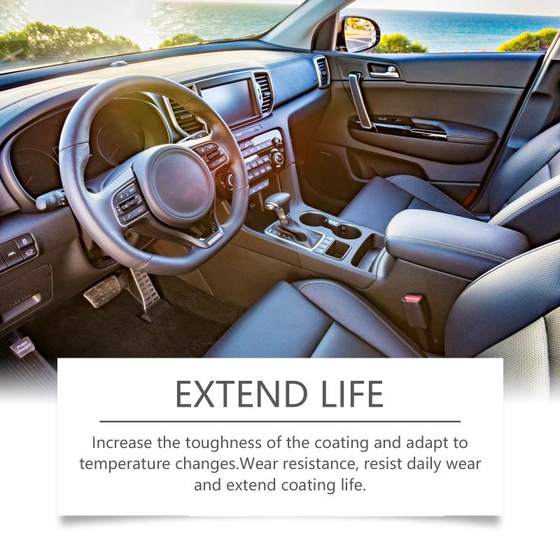 

Car Plastic Restorer Coating Car Refurbishing Agent Auto Plastic Rubber Exterior Repair Clean Refresh Restoration Cleaner Agent one size