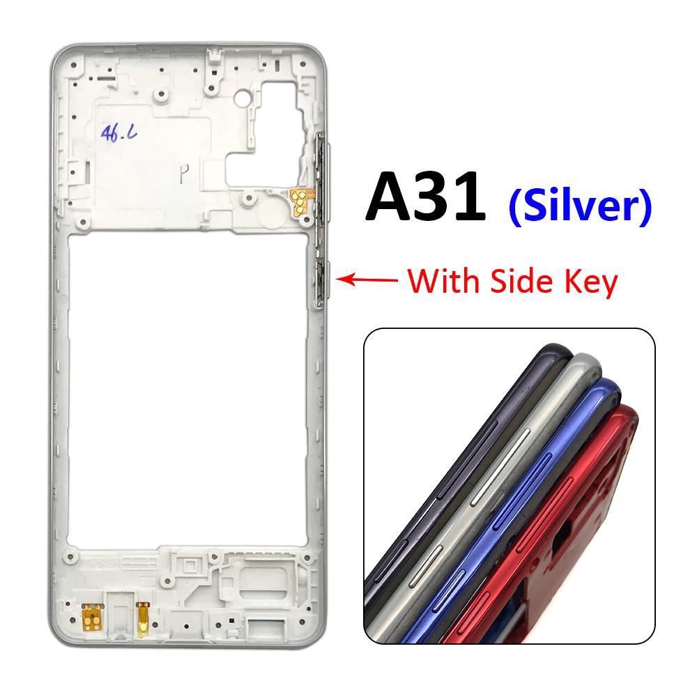 Telaio Intermedio Per Samsung A21s A31 A41 A51 A71 Con Tasto Volume Scocca Anteriore Cornice Centrale Scocca Telaio