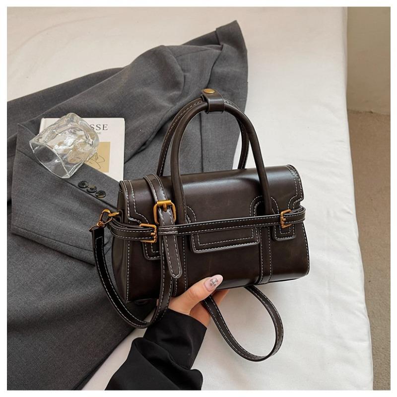 High-end Retro Handbag, Single-shoulder Bag, Fashionable Commuting Crossbody Bag