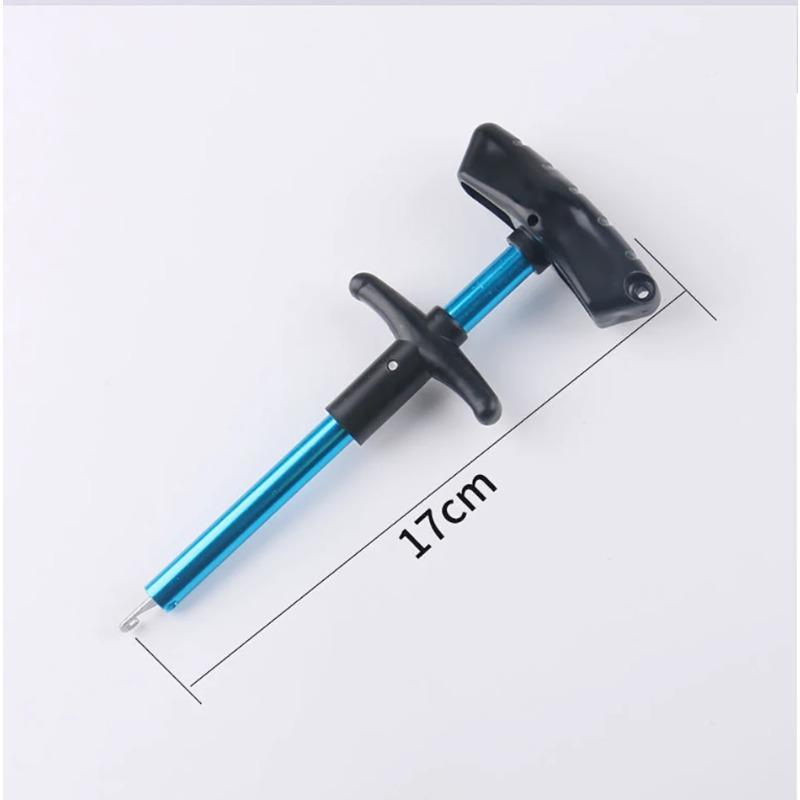 T-Type Fishing Hook Remover with Squeeze Puller Handle Extractor Puller Lightweight Outdoor Activity Sea Fishing Detacher Fishing Tools