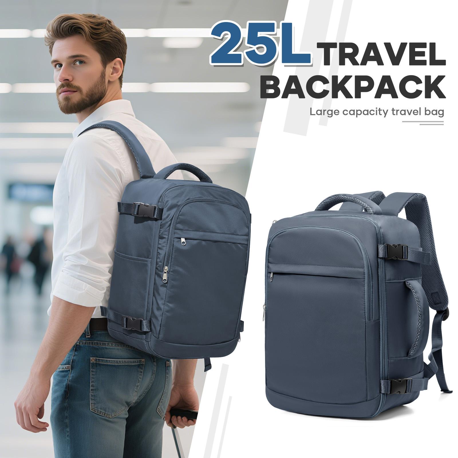 

Дорожный рюкзак под сиденье, Wizz 40X30X20, рюкзак для путешествий на самолете, удобный мужской рюкзак для ноутбука для активного отдыха, ручная кладь синий