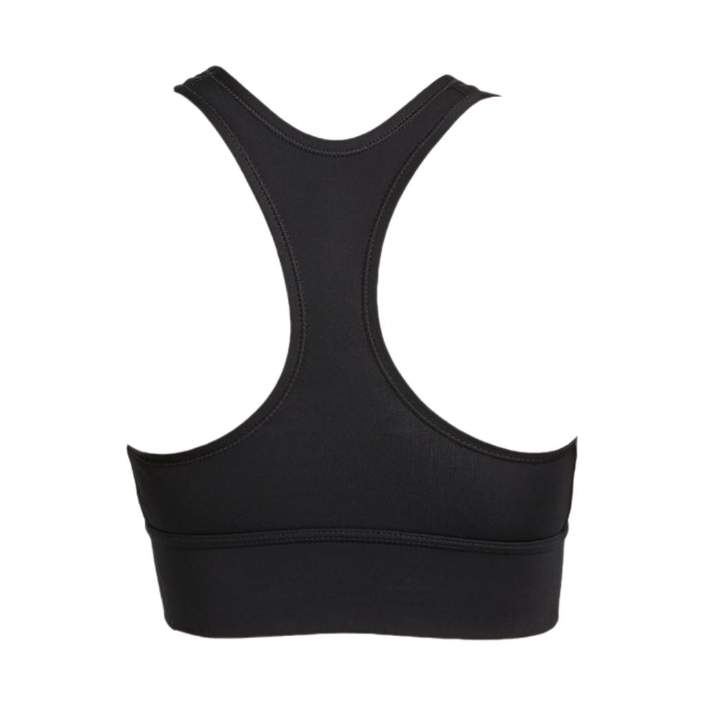 Nike Dri-Fit Medium Support One-Piece Padded Sports Bra Women Underwear Black CZ4497-010