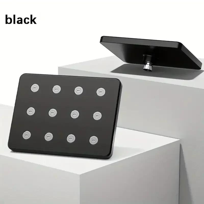 

10-дюймовый Большой Душ Маленькая Талия Душевая Лейка Универсальная Большая Душевая Лейка Под Давлением Защита от Засоров Душевая Лейка Ванная Комната Отель Other чёрный