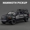 2025 New 1:32 Dodge RAM 1000 TRX Mammoth Picku Alloy Car Model Sound And Light Pull Back Children's Toy Collectibles Birthday Gift