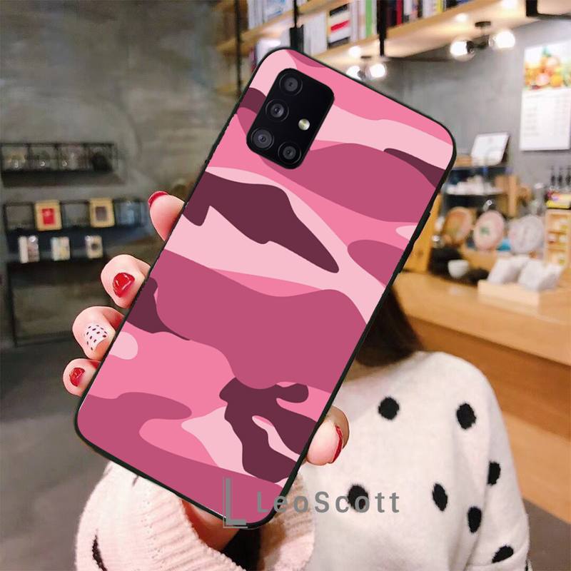 Military Army Camo Camouflage Phone Case For Samsung A50 A51 A71 A20E A20S S10 S20 S21 S30 Plus Ultra 5G M11
