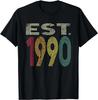 Vintage 1990 Classic Retro 90s Unisex Unisex Original Legend Tshirt Top Graphic T Shirts Ropa De Mujer