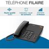 Telefon stacjonarny Alcatel TEMPORIS T-26 LED Czarny Wielokolorowy