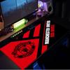 Manchester Crest Mouse Pad, Rubber Base, Mouse Pad for Gamers and Office Use, Gaming Desk , Easy To Clean Mat Christmas Fan Gifts