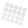 Plastic Coin Capsule Container Round Storage Holder Case 5*5*0.5cm Business gifts Transparent 10xClear Box Useful