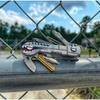 KeyBar Bomber Aluminum Key Organizer (Pocket Clip, EDC, Holds Up To 12 Keys)