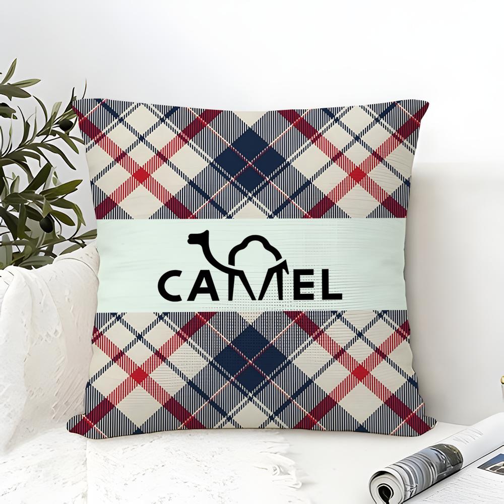 Classic Vintage CAMEL Pillow Case linen pillow case sofa home decor cushion cover cushion cove