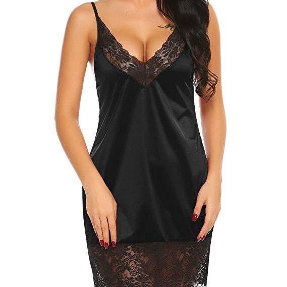 Sex lingerie, sexy suspender pajamas lace backless sexy pajamas