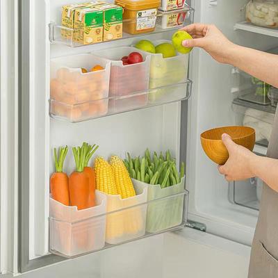 Fridge Freezer Side-Door Vegetable Fruit Spice-Case Food Container Holder