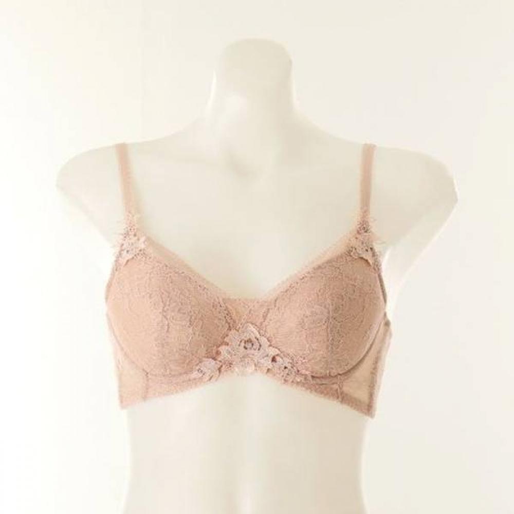 

Wacoal ComfortAble Wire Jacquard Lace Low Center Bra Ab Cup Wbr2080 skins/90B